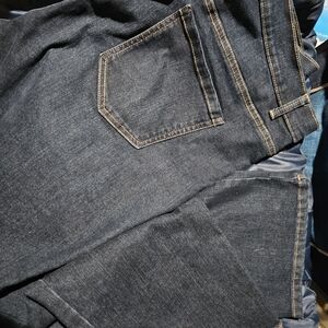 Gloria Vanderbilt Women's Dark Blue Straight Leg Jeans